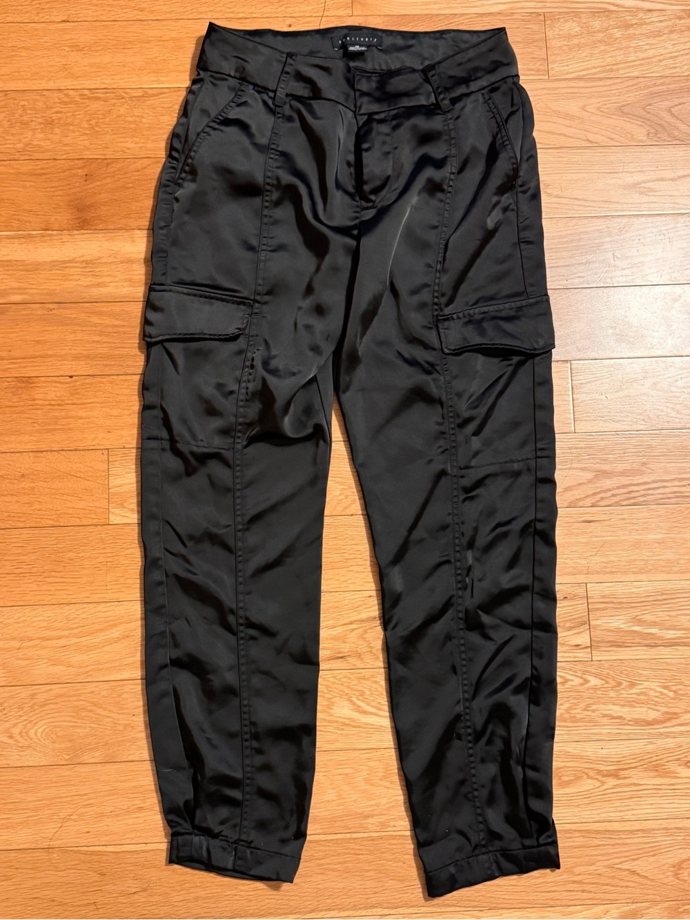 Sanctuary Black Cargo Jogger Pants